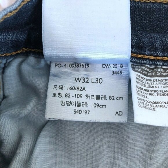 Levi's Mile High Super Skinny Jeans 32 - Picture 6 of 10